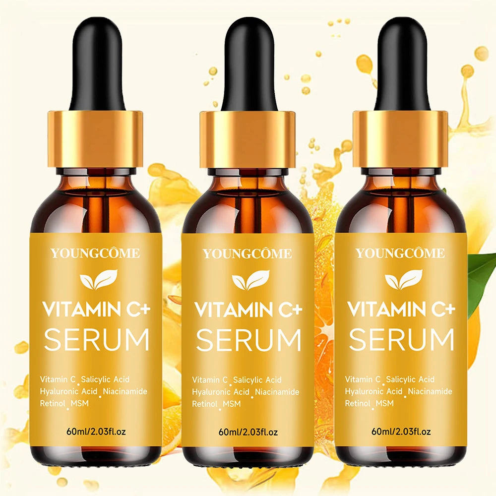 Vitamin C Serum For Face Anti Aging Face Serum with Hyaluronic Acid, Vitamin E of Dark Spots, Tone, Fine Lines Wrinkles 40/60 ml
