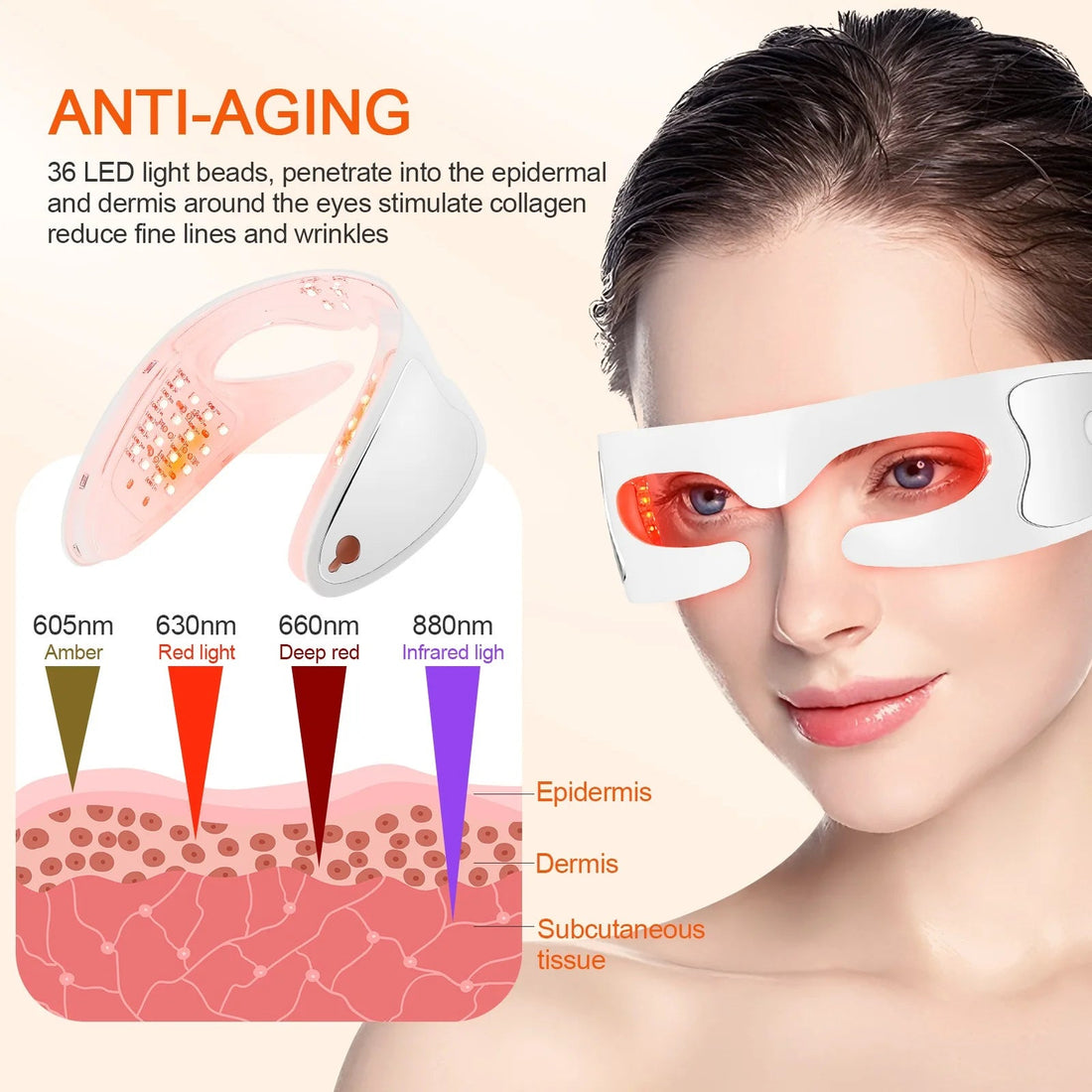 Eye Beauty Massager Vibration Eye Beauty Tool Relief Eye Fatigue - TouchGuard
