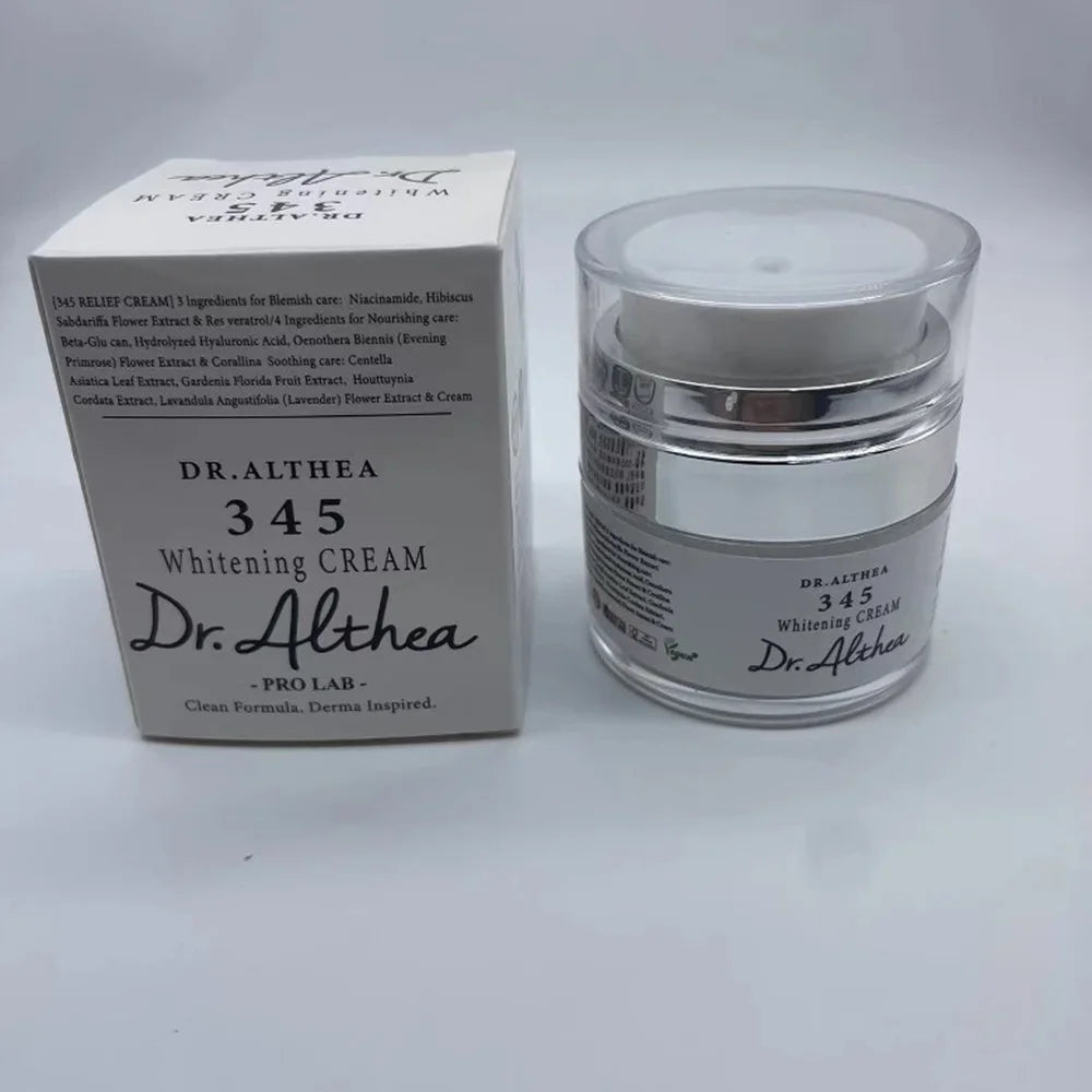 Korean Dr.Althea Skin Care Kit - 345/147 Antioxidant Cream, Gentle Vitamin C Serum, Green Calming, Orange Moisturizing Skin Care