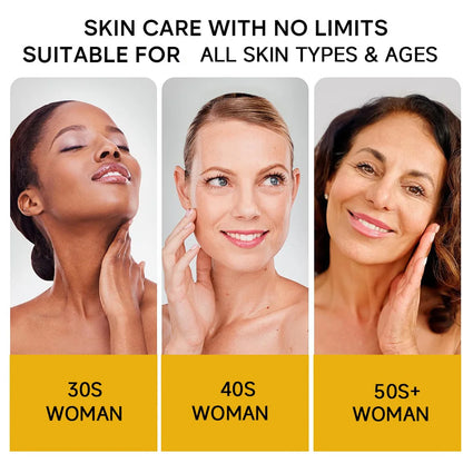 Vitamin C Serum For Face Anti Aging Face Serum with Hyaluronic Acid, Vitamin E of Dark Spots, Tone, Fine Lines Wrinkles 40/60 ml