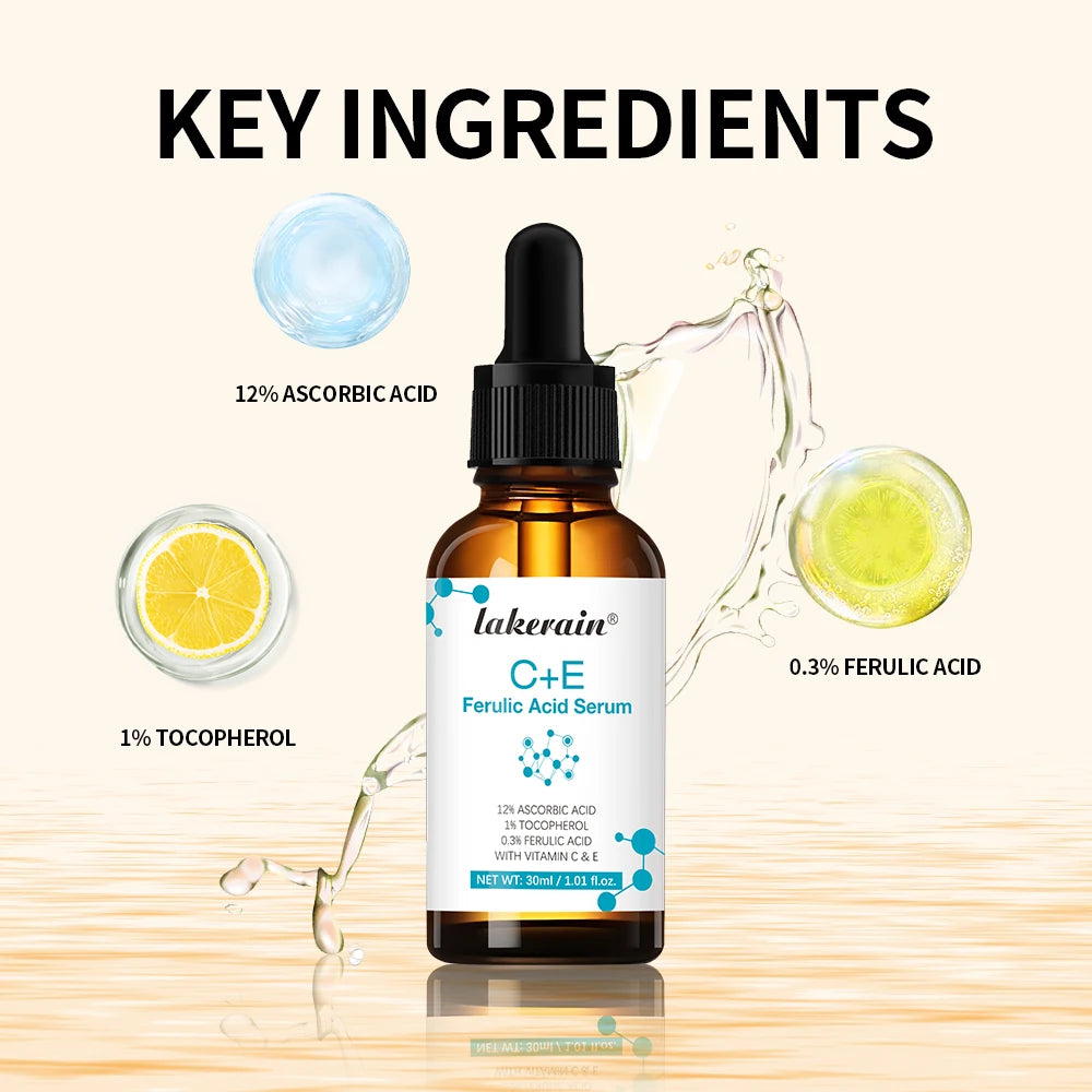 Vitamin C Face Serum Vitamin CE Serum with Ferulic Acid for Women Vitamin E&amp;Ferulic Serum Skin Care, Vitamin C Serum for Face