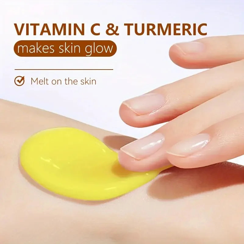 Turmeric Vitamin C Anti-Aging Cream Moisturizing Anti-Wrinkle Collagen Hyaluronic Acid Cream Skin Care Cosmetics 50g