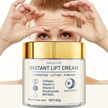 Facial Firming Lifting Cream - Rich in Hyaluronic Acid, Retinol, Firming and Firming, Moisturizing Skin, Suitable for Any Skin, Daily Skin Care Products