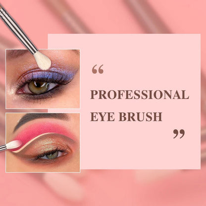 BETHY BEAUTY Smudge Makeup brushes 3PCS Natural Goat Hair Eyeshadow Detail and Highlight Blending Beauty Cosmetic Brushes - TouchGuard