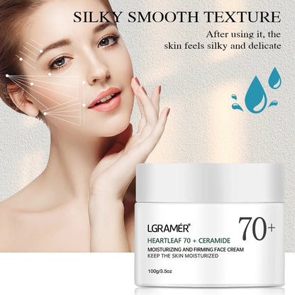 Ceramide Promotes Skin Elasticity and Luster Face Cream, Nourishes, Nourishes, Locks Moisture, and Improves Skin Texture - TouchGuard