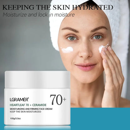 Ceramide Promotes Skin Elasticity and Luster Face Cream, Nourishes, Nourishes, Locks Moisture, and Improves Skin Texture - TouchGuard