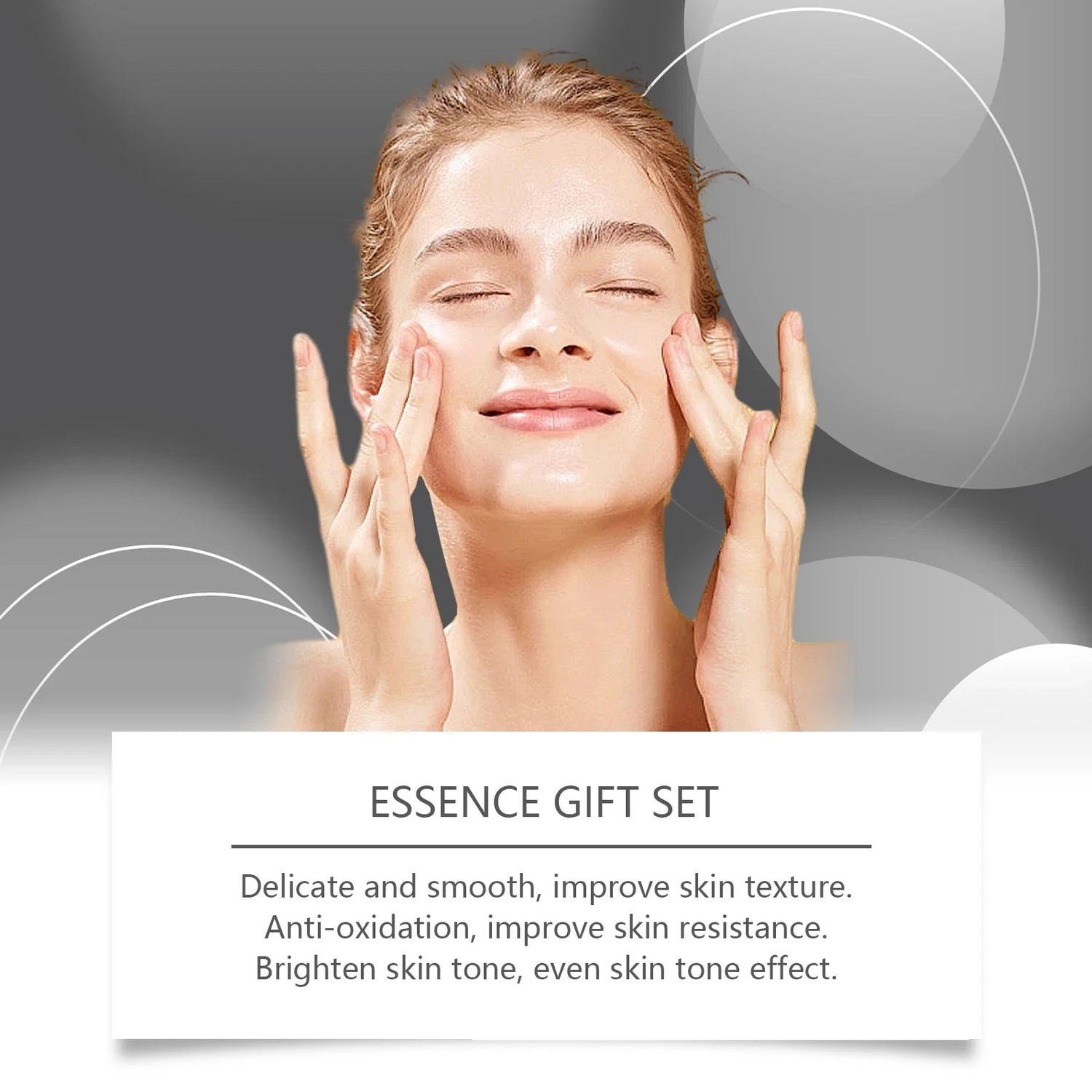 Facial Skin Care Serum Gift Set Moisturizing Nourish Fade Fine Lines Firming Wrinkles Brighten Skin Tone Smooth Face Essence Kit - TouchGuard